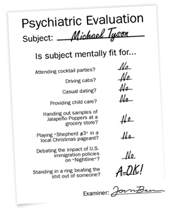 [ Psychiatric Evalution ]